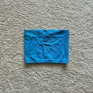 NWOT Blue Forever 21 Cropped Tube Top
